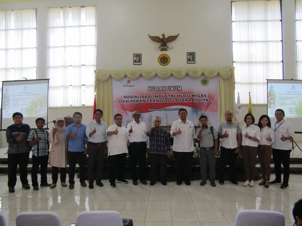 Kuliah Umum Sosialisasi Industri Hulu Migas dan Peran Teknologi di Era Digital