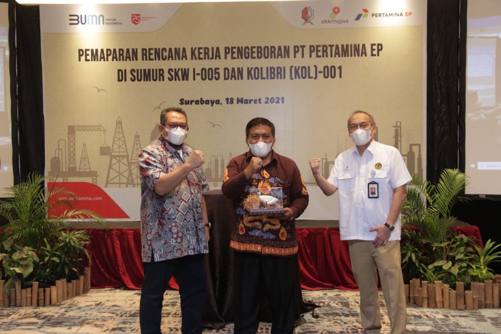 Pemaparan Rencana Kerja Pengeboran PT Pertamina EP di Sumur SKW 1-005 dan Kolibri (KOL)-001