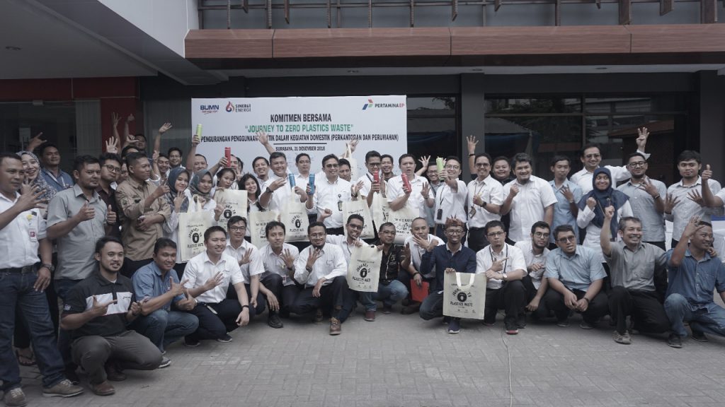 Komitmen Bersama Journey to Zero Plastic Waste Pertamina EP